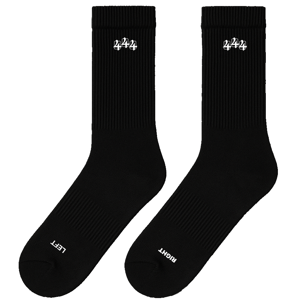 444 SOCKS - OG BLACK