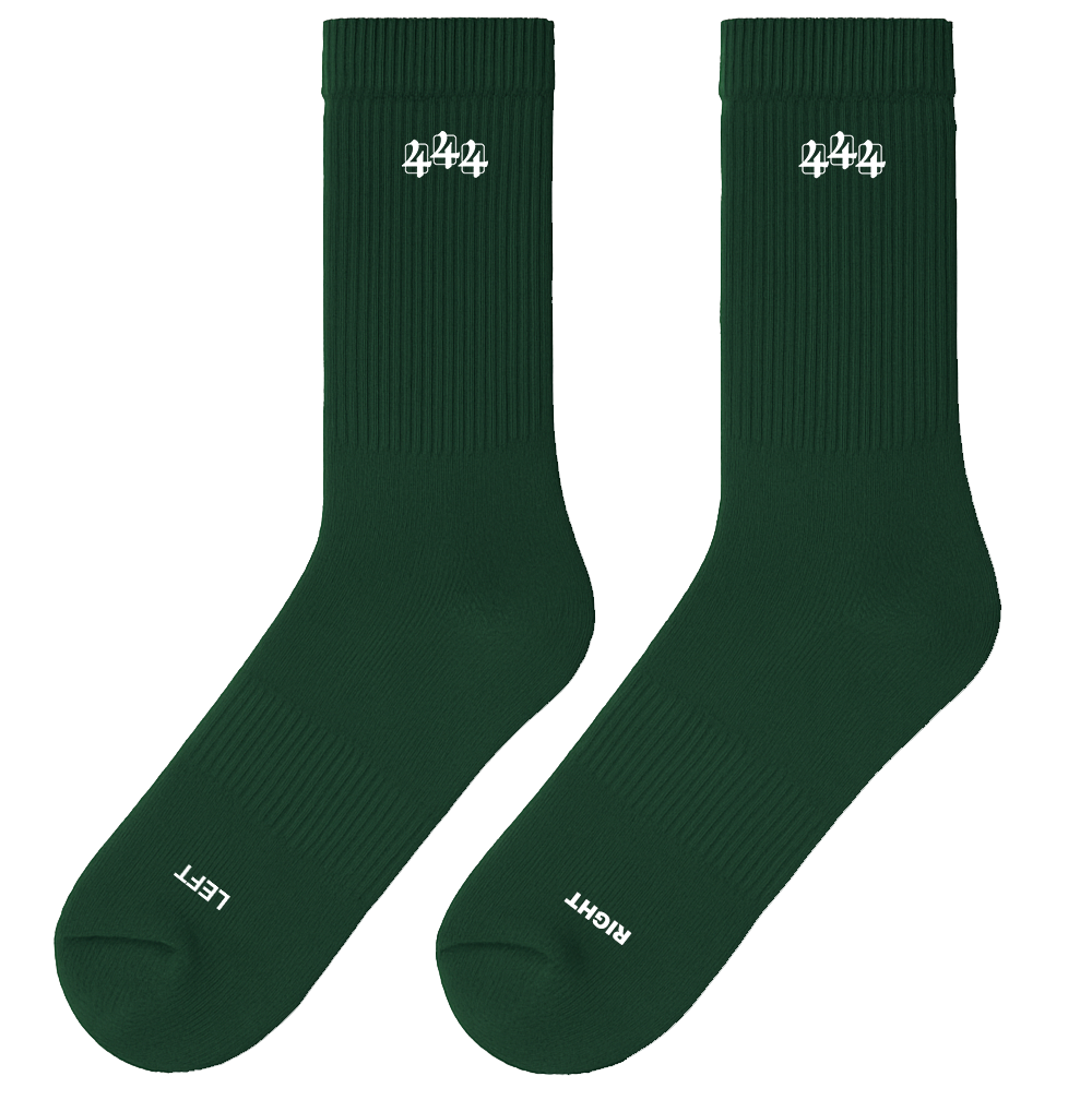 444 SOCKS - GROUNDING GREEN