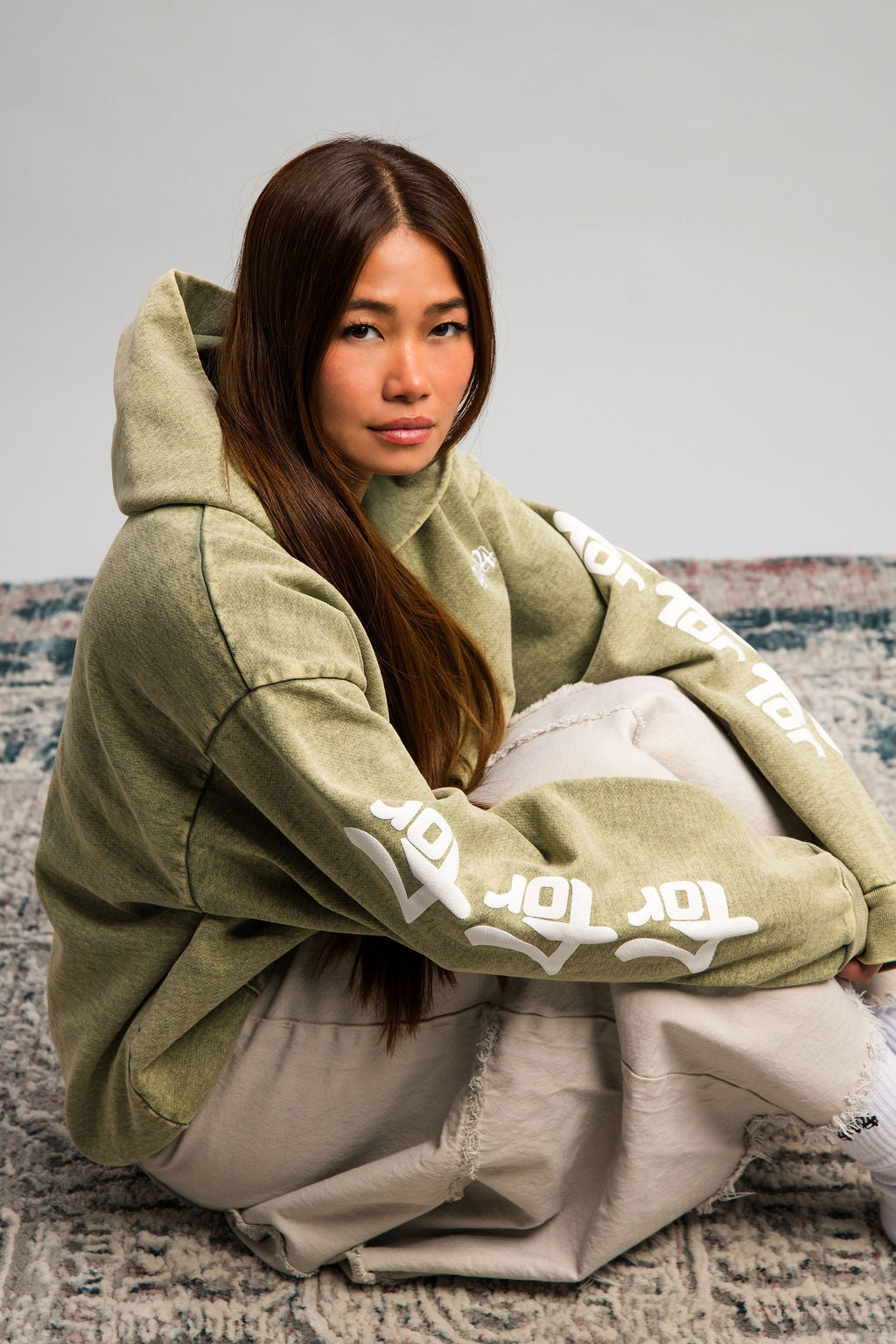 444 HOODIE - MORE MATCHA