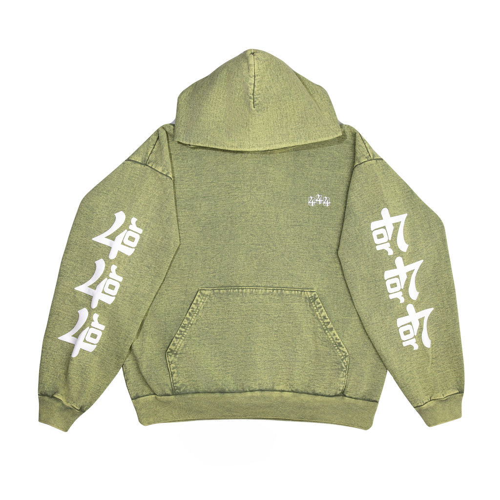 444 HOODIE - MORE MATCHA