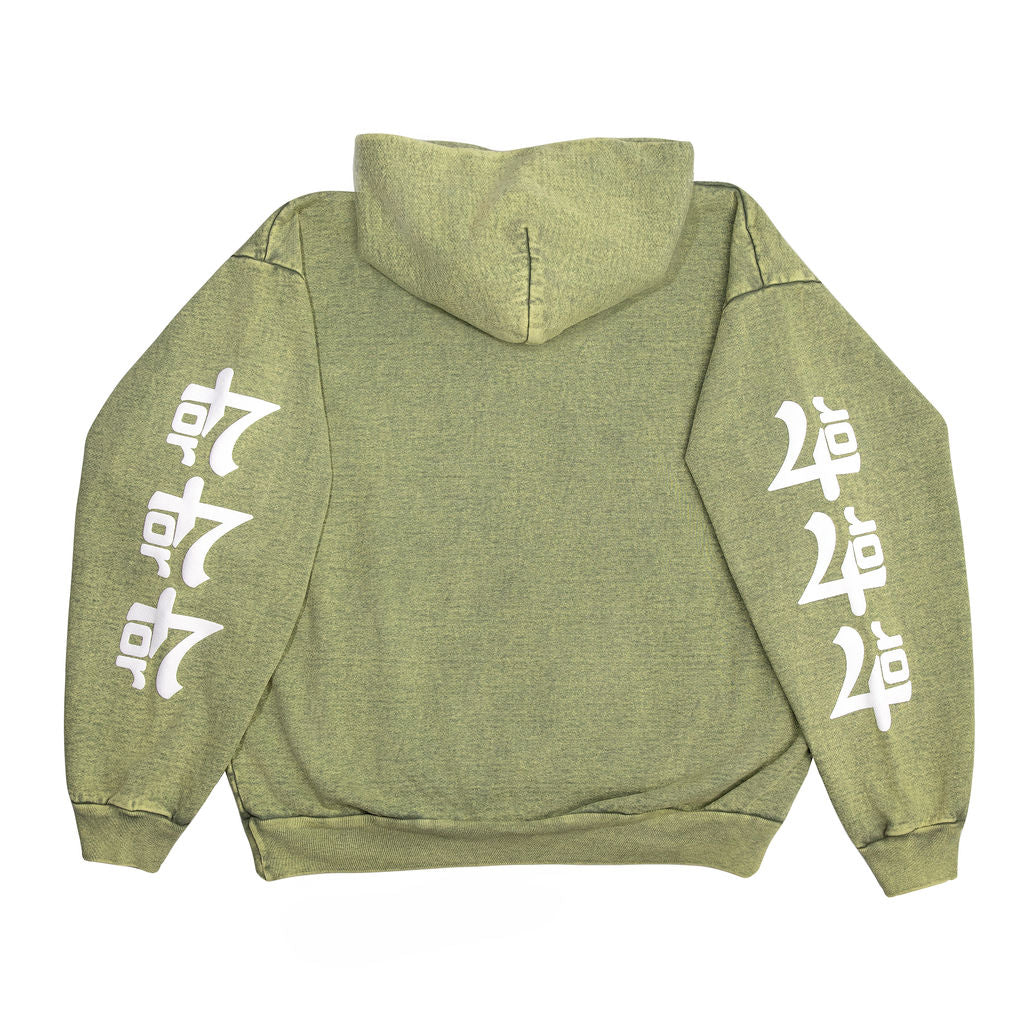 444 HOODIE - MORE MATCHA