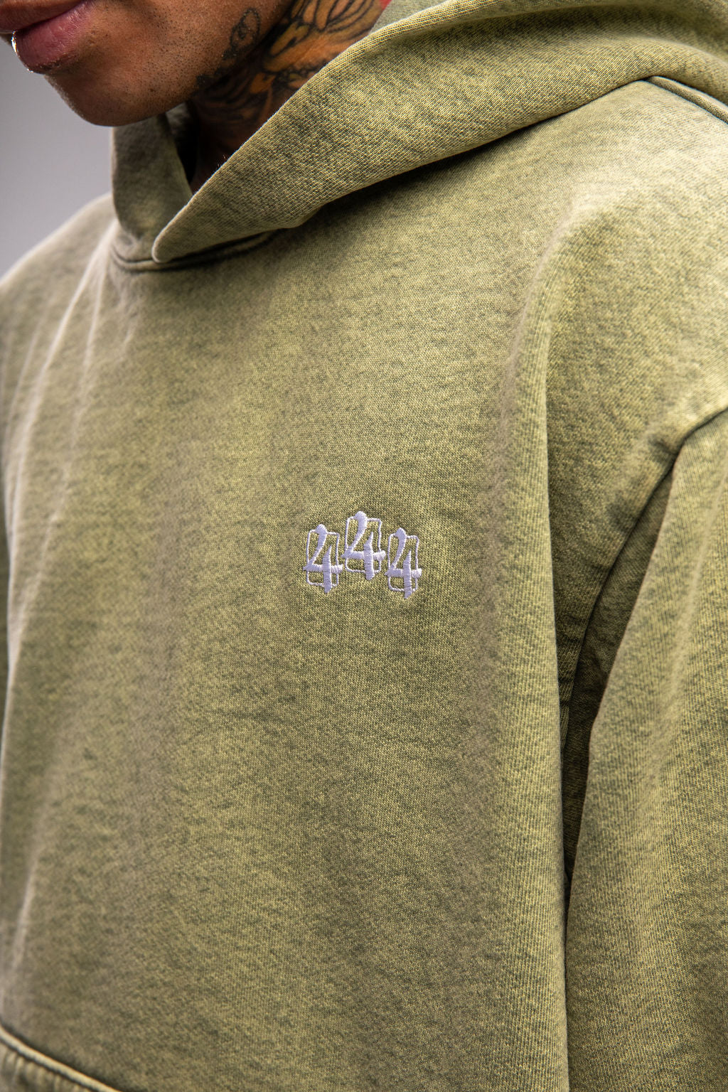 444 HOODIE - MORE MATCHA
