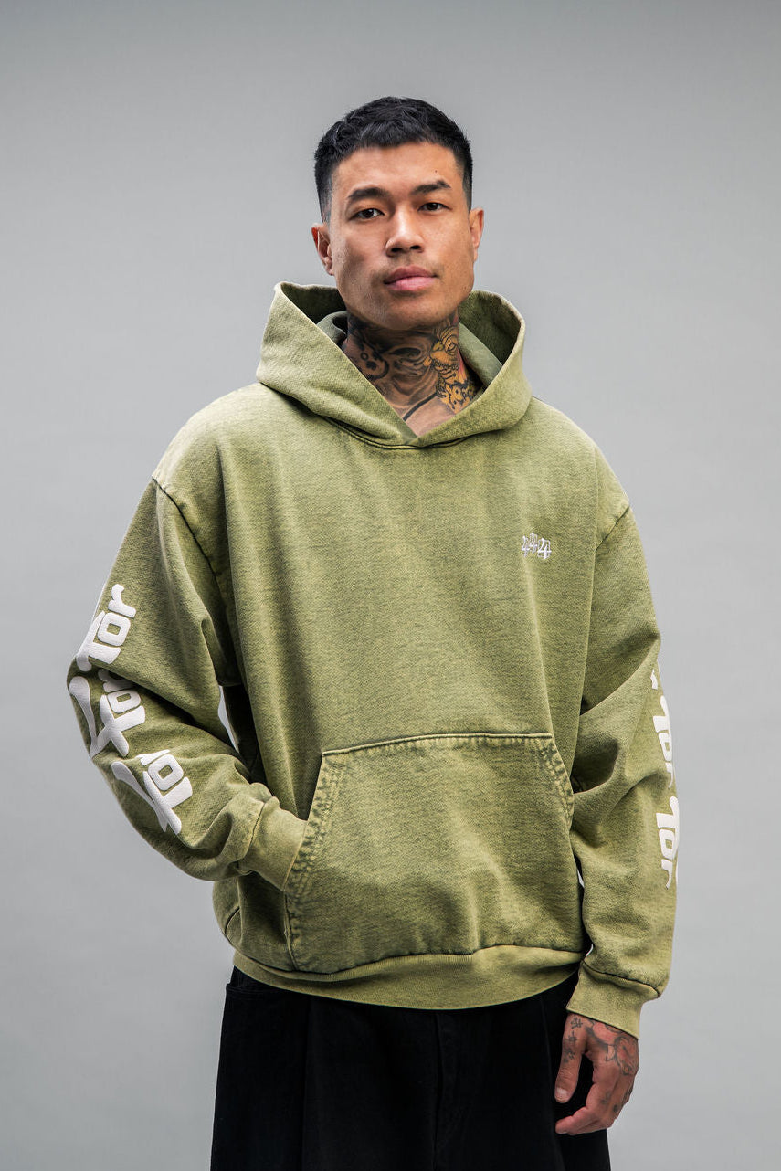 444 HOODIE - MORE MATCHA