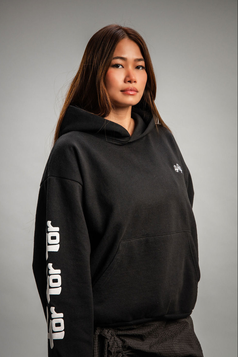 444 HOODIE - OG BLACK