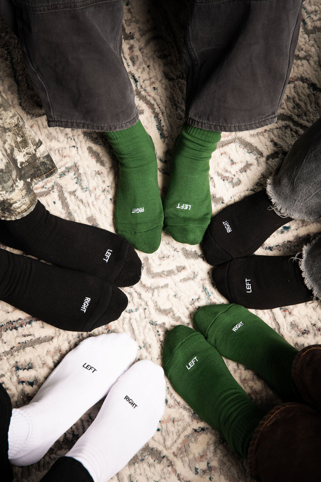 444 SOCKS - GROUNDING GREEN